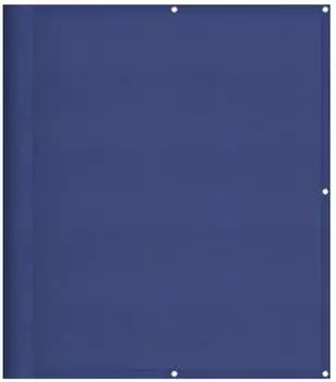 vidaXL Balkon-Sichtschutz 120x800cm Blau 100% Polyester-Oxford (4000292)
