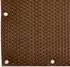 NYVI Privafence Balkon Sichtschutz Polyrattan Metallösen 300x90cm Hellbraun