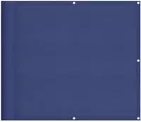 vidaXL Balkon-Sichtschutz Blau 90x1000 cm 100 % Polyester-Oxford