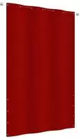 vidaXL Balkon-Sichtschutz Rot 140x240 cm Oxford-Gewebe