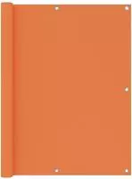 vidaXL Balkon-Sichtschutz Orange 120x400 cm Oxford-Gewebe