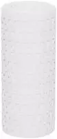 vidaXL Balkon-Sichtschutze 10 Stk. Wei&szlig; 255x19 cm Poly Rattan