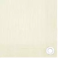 vidaXL Balkon Sichtschutz Creme 75x500 cm HDPE