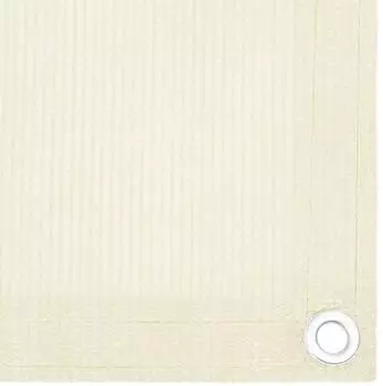 vidaXL Balkon Sichtschutz Creme 75x500cm HDPE