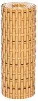 vidaXL Balkon-Sichtschutze 10 Stk. Hellbraun 255x19 cm Poly Rattan