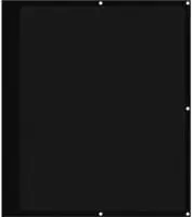 vidaXL Balkon-Sichtschutz Schwarz 120x700 cm 100 % Polyester-Oxford