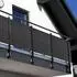 NYVI Privafence Balkon-Sichtschutz Polyrattan, anthrazit, 90x300cm
