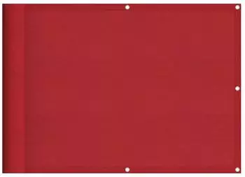 vidaXL Balkon-Sichtschutz 75x800cm 100% Polyester-Oxford Rot (42002130)
