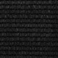 vidaXL Balkon-Sichtschutz Schwarz 120x400 cm HDPE
