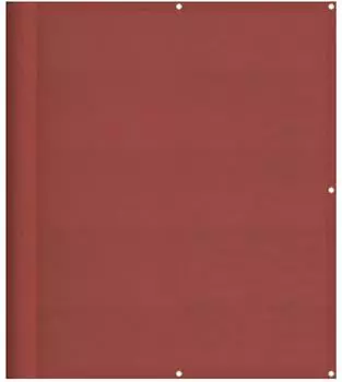 vidaXL Balkon-Sichtschutz Terrakotta 120x700cm 100% Polyester-Oxford (42002090)