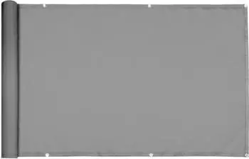 Detex Balkon Sichtschutz Betonoptik 5m x 90cm, UV50+, grau (105713)