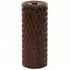 vidaXL Balkon-Sichtschutz 10 Stk. braun/schwarz 255x19cm Poly Rattan