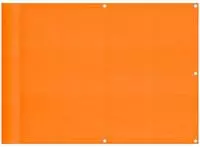 vidaXL Balkon-Sichtschutz Orange 75x800 cm 100 % Polyester-Oxford