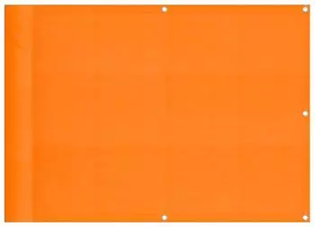 vidaXL Balkon-Sichtschutz orange 75x1000cm 100% Polyester-Oxford (42002140)