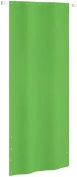 vidaXL Balkonscherm hellgr&uuml;n 100x240cm Oxford-Stoff (148514)