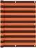 vidaXL Balkon-Sichtschutz Oxford-Gewebe orange und braun 120x400cm (134933)