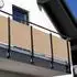 NYVI Privafence Balkon-Sichtschutz Polyrattan, beige, 90x300cm