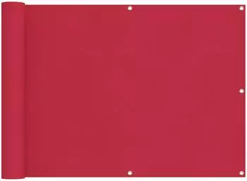 vidaXL Balkonsichtschutz bordeauxrot 75x700cm