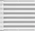 vidaXL Balkonsichtschutz hellgrau und weiß 90x300cm (42030933)
