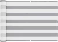 vidaXL Balkonsichtschutz 75 x 600 cm Oxford-Stoff Rechteckig