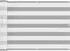 vidaXL Balkonsichtschutz hellgrau und weiß 75x600cm (42030928)