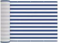 vidaXL Balkon Sichtschutz 180 x 500 cm Stoff mit PU-Beschichtung