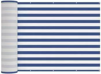 vidaXL Balkon-Sichtschutz Stoff PU-Beschichtung 180x500cm