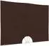 vidaXL Balkon-Sichtschutz 240x160cm Polyester braun