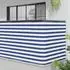 vidaXL Balkon-Sichtschutz Stoff mit PU-Beschichtung 150x700cm