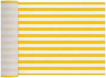 vidaXL Balkon-Sichtschutz 180x600cm Stoff mit PU-Beschichtung (42036386)