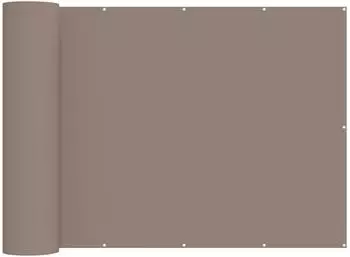 vidaXL Balkon-Sichtschutz PU-beschichtet 150x800cm