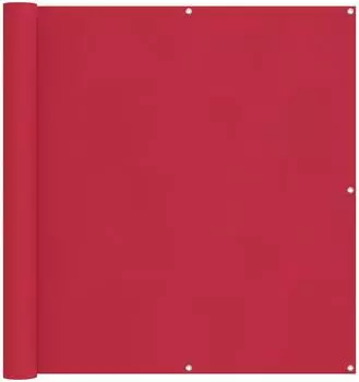 vidaXL Balkonsichtschutz bordeauxrot 120x500cm (42030919)