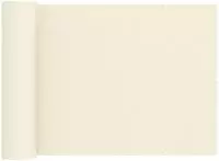 vidaXL Balkon Sichtschutz 200 x 400 cm Stoff mit PU-Beschichtung Creme