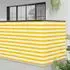 vidaXL Balkon-Sichtschutz Stoff PU-Beschichtung 150x1000cm