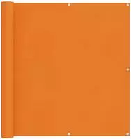 vidaXL Balkonsichtschutz 110 x 200 cm Oxford-Stoff Rechteckig Orange