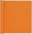 vidaXL Balkonsichtschutz Oxford-Stoff orange 110x200cm