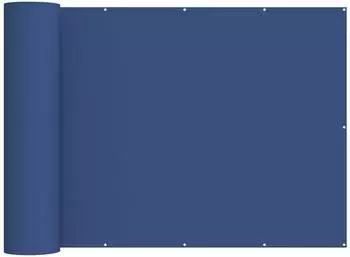 vidaXL Balkon Sichtschutz 150x1000cm Stoff mit PU-Beschichtung, blau (42036573)