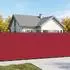 vidaXL Balkonsichtschutz 150x300cm Stoff mit PU-Beschichtung, rot