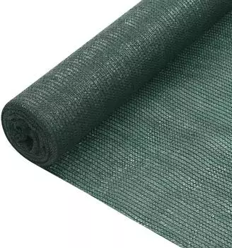vidaXL Zaunblende gr&uuml;n 1,5x10m HDPE 75g/m&sup2; (149377)