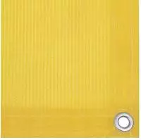 vidaXL Balkon-Sichtschutz Gelb 90x500 cm HDPE