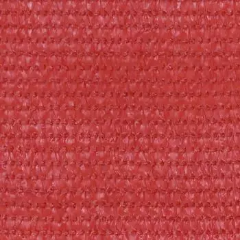 vidaXL Balkon-Sichtschutz rot 75x500cm HDPE (311006)