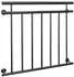 ECD Germany Französischer Balkon Stabgeländer anthrazit 100x90cm (299089925)