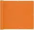 vidaXL Balkonsichtschutz 100x800cm Oxford-Stoff, orange