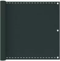 vidaXL Balkonsichtschutz Rechteckig 90 x 1200 cm HDPE und Aluminium