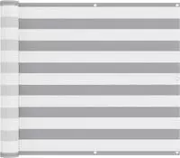 vidaXL Balkonsichtschutz 90 x 400 cm Oxford-Stoff Rechteckig