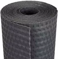 vidaXL Balkonsichtschutz Dunkelgrau 300 x 90 cm Poly-Rattan