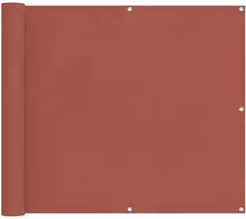 vidaXL Balkonsichtschutz Oxford-Textil PU-beschichtet 90x200cm rot (42030714)