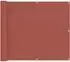 vidaXL Balkonsichtschutz Oxford-Textil PU-beschichtet 90x200cm rot (42030714)
