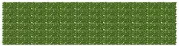 vidaXL Balkonsichtschutz mit Bl&auml;ttern, gr&uuml;n/gelb, 600x150cm (42040651)