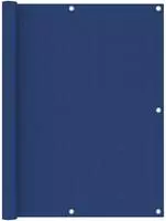 vidaXL Balkon-Sichtschutz Blau 120x600 cm Oxford-Gewebe